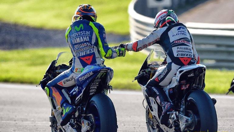 Το συγκινητικό μήνυμα του Rossi στον Hayden